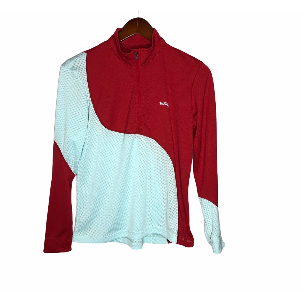 Saucony quarter zip pullover light weight jacket